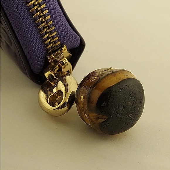 Gucci Limited Edition Purple Patent Guccissima with Bamboo Charm - Picture 7 of 8